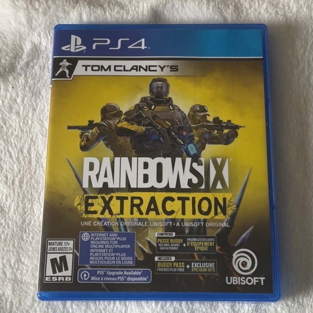 Tom Clancy's Rainbow Six Extraction for PS4 - Blue Case